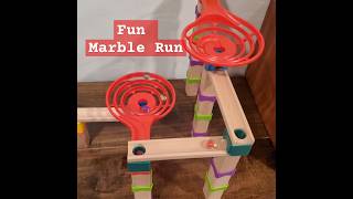Hape Marble Run -6 Marbles #marblerun #wiiden #diy #toys #familyfriendly #asmr #hape #marbles