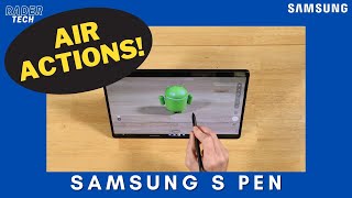 The Magic Wand! Samsung S Pen Air Actions explained