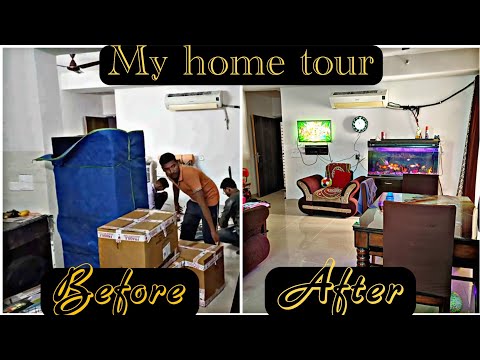 My home 🏠 tour || Shifting ke baad humne ghar ko kaise arrange kiya 🙂|| @abhirakhivlogs