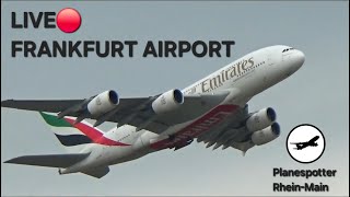 LIVE🔴 Frankfurt Airport Planespotting | monday action | 25 Betrieb
