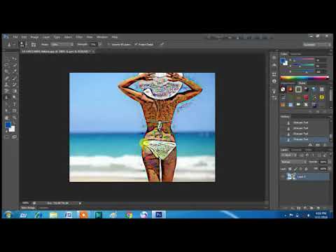 Create Mojaic Photo by Abobe Photoshop