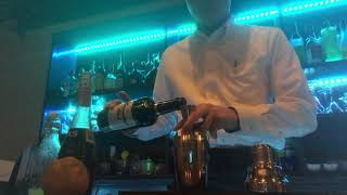 甘夏🍊チンザノロッソ🌱オリジナルカクテル🍸