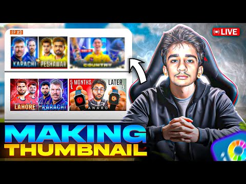 Making Thumbnail On Live #Ep.03