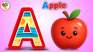 ✨ Learn ABC Phonics A-Z for Toddlers 🅰️🔤 | Fun Alphabet Song 🎵 with Sounds & Words 🗣️