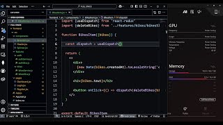 Delete Functionality in State Bikes: Bikes Service and Slice using Axios, ThunkAPI and ExtraReducers