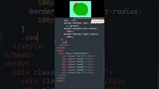 WaterMelon in CSS #css #csstutorial #html #js