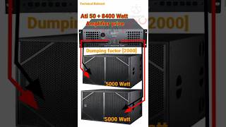 Ati 50 plus dj amplifier Price/ati Pro 8400 Watt amplifier price