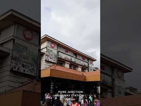 Pune junction railway 🚃 Station 🚉 #music #song #love #subscribe #travel #viral #yt #shortsfeed
