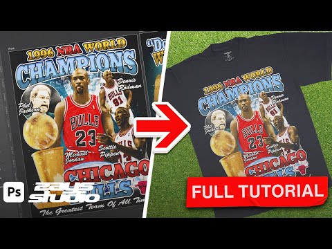 How-To Design & Print A Vintage Tee From Start to Finish! | Zay's Studio
