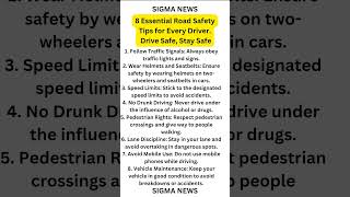 #road #trafficrules 8 Essential Road Safety Tips for Every Driver | Drive Safe, Stay Safe
