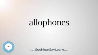 allophones (Every English Word Pronounced) 📕🔊🗣️😎✅