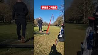 My bro hitting 💣's! #subscribe #hitthebell #golf #golfshorts #rocket #brother