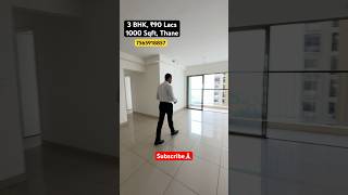 3 BHK, ₹ 90 Lacs all inclusive || 1000 sqft || Thane #mumbai #trending #3bhk