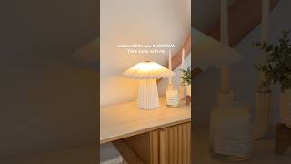 IKEA’s new KUDDLAVA lamp for $14.99 #ikea #tablelamp #lamp #homedesign #homedecor #livingroom