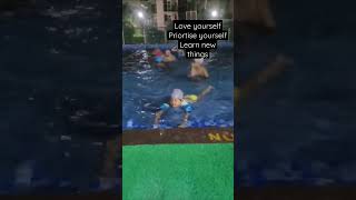 #swimming #swimmingpoolvlog #learnnewthings #learnnewskill #poolvlog  #nitsykibatein