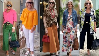 Natural Older Women OVER 50 60 70 |NewTrends Fashion For Women |Spring/Summer FallFashion 2025