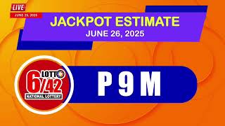 [LIVE] PCSO 9:00 PM Lotto Draw - June 25, 2025