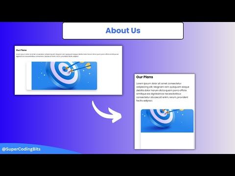 About us using HTML and CSS | SuperCodingBits