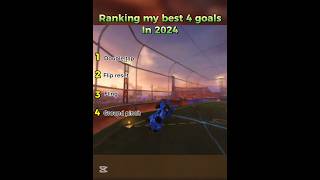 Ranking my 4 best goals in 2024 #shorts #ranking #rlclip #rlshorts #rl