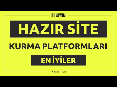 Hazır Site Platformları: En İyi 4 Hazır Web Tasarım Sağlayıcı