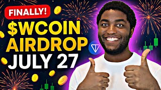 IT’S TIME! $WCOIN Airdrop Is Locked – Market’s Pumping, Let’s GO! 🚀