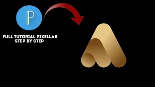 3D logo design pixellab || A letter logo pixellab tutorial on mobile #afridigraphic122