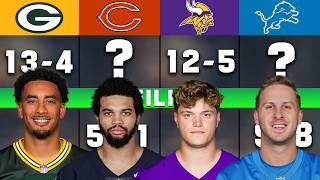 Every NFC North Team’s Floor and Ceiling for the 2025 NFL Season