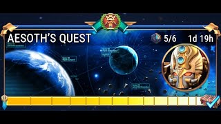 WH40k Tacticus - Quest Aesoth Rare Stages (Core Indomitus Heroes Only - Theoretical)