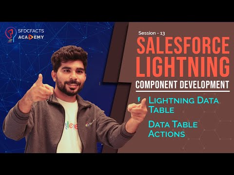 Lightning Component Development Day13 - Lightning Data Table, Data Table Actions