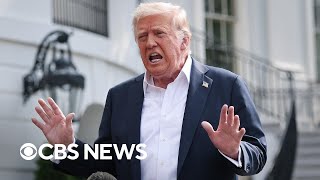 Trump heads to Texas to see deadly flood damage