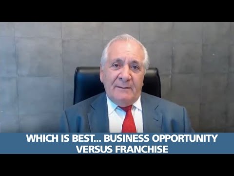 Franchises versus Business Opportunities. Which is best for you?