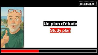 Master French language I Vocabulary I Learning strategies and techniques
