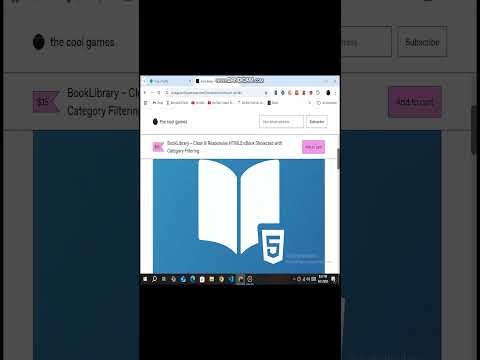 Books Library Website Build In Html CSS AND JAVASCRIPT ON Sale!