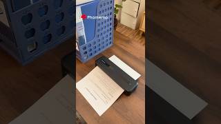Your go-to printer: Phomemo M832 portable printer😍 #phomemo #printer #thermalprinter #funmemolife