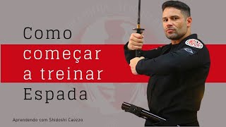 ESPADA!!! COMECE ASSIM A TREINARGuerreiro Ninja - Shidoshi Caúzzo - Ninjutsu - Senshi Ryu Ninpo