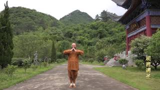 释万行法师亲身讲演东华禅动功