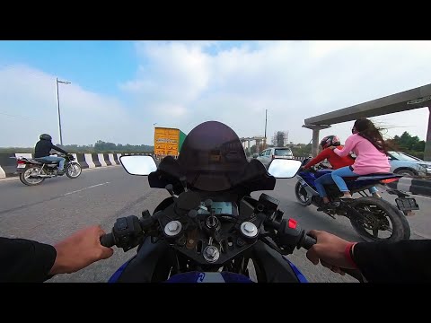 City Highway Run | Test 2 (Tank mount) | SBR Style POV | Raw Footage