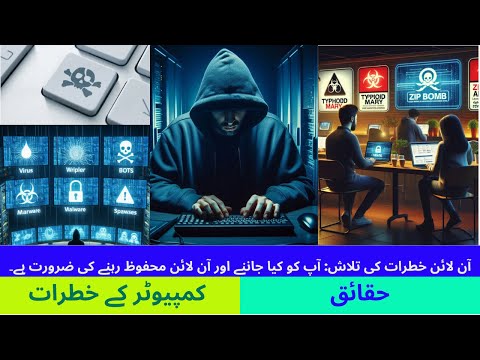 Exploring Online Threats: What You Need to Know & Stay Safe Online  (URDU)