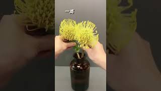 Simple 🌼 Vase Arrangement 簡約風瓶插花🌼#shorts