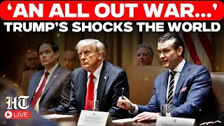 LIVE: 'Declared An All Out War..' Trump Emergency Address To Americans As He Signs Major Bill For US