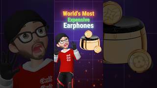 World's Most Expensive Earphones 🎧🤯😲 #shorts #earphones #earbuds #techhacks #unboxing #viralshorts