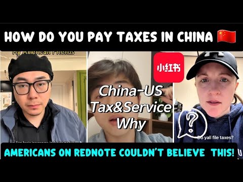 CHINESE ANSWERING AMERICANS' QUESTION TAX PAYEMENT IN THEIR COUNTRY || GREAT COMPILATION US&CHINA