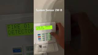 New smoke detector #alarm #firealarm #firealarmsystem #securitysystem