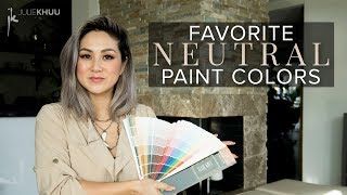 BEST NEUTRAL PAINT COLORS FOR YOUR HOME 2025 | Julie Khuu
