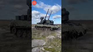 The German GEPARD  is in service with the Ukrainian Armed Forces #shorts