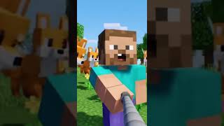 MINECRAFT Steve’s EPIC Magical Grow a Garden Bloom 🌈🪴 #animation #minecraftanimation  #growagarden