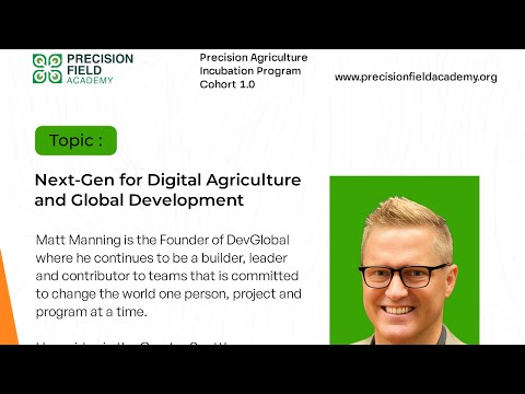 Next-Gen for Digital Agriculture and Global Development