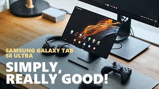 Super large, crazy thin, and seriously good - Samsung Galaxy Tab S8 Ultra Review