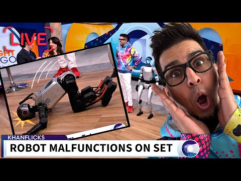 My Robot CRASHES on Live TV! 😩 Unitree G1 & T1