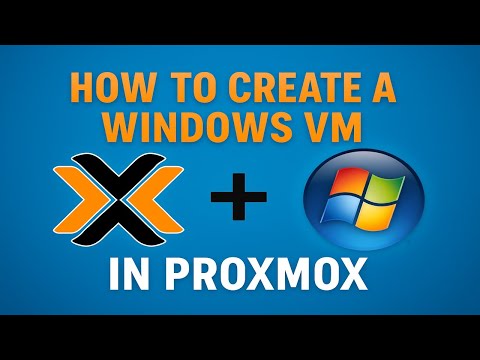 how to make a virtual machine using Proxmox